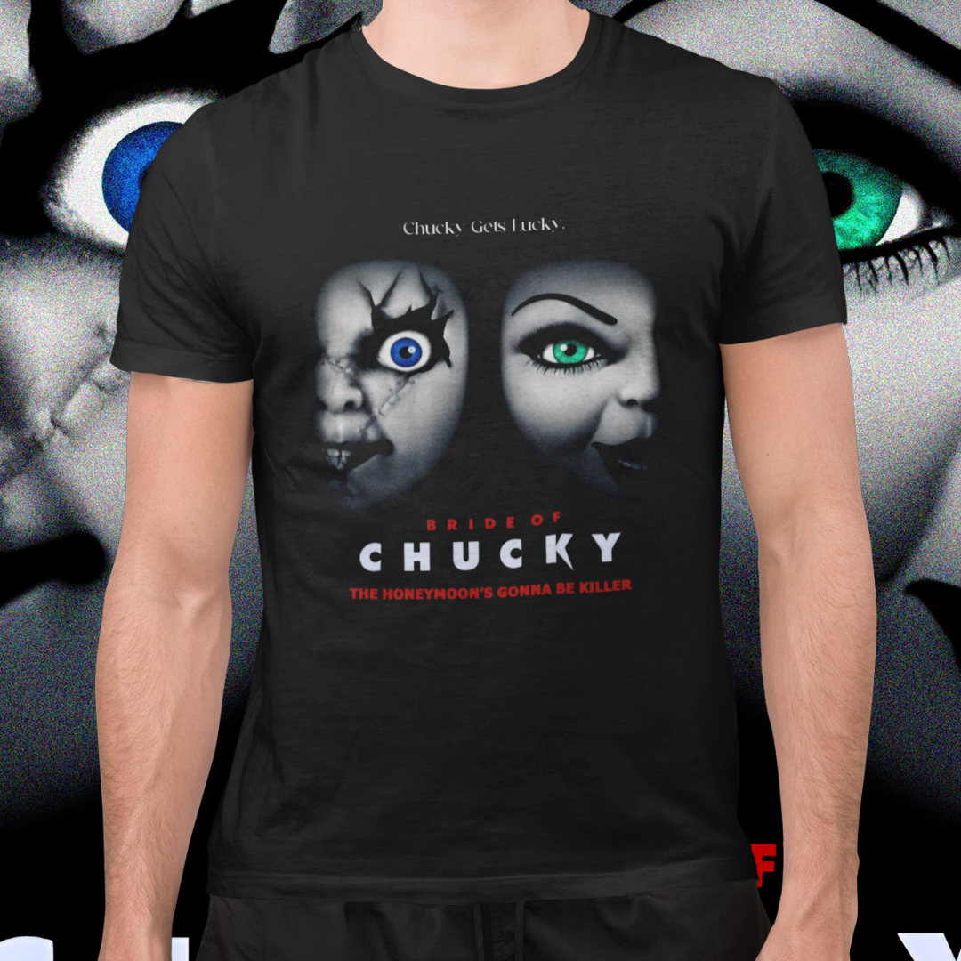 CAMISETA BRIDE OF CHUCKY - A NOIVA DE CHUCKY