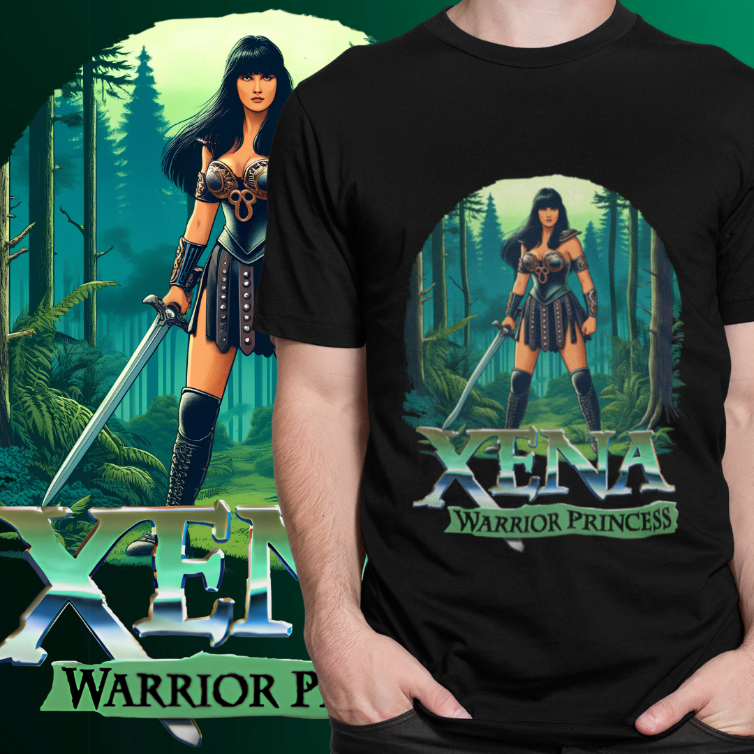 CAMISETA - XENA, PRINCESA GUERREIRA