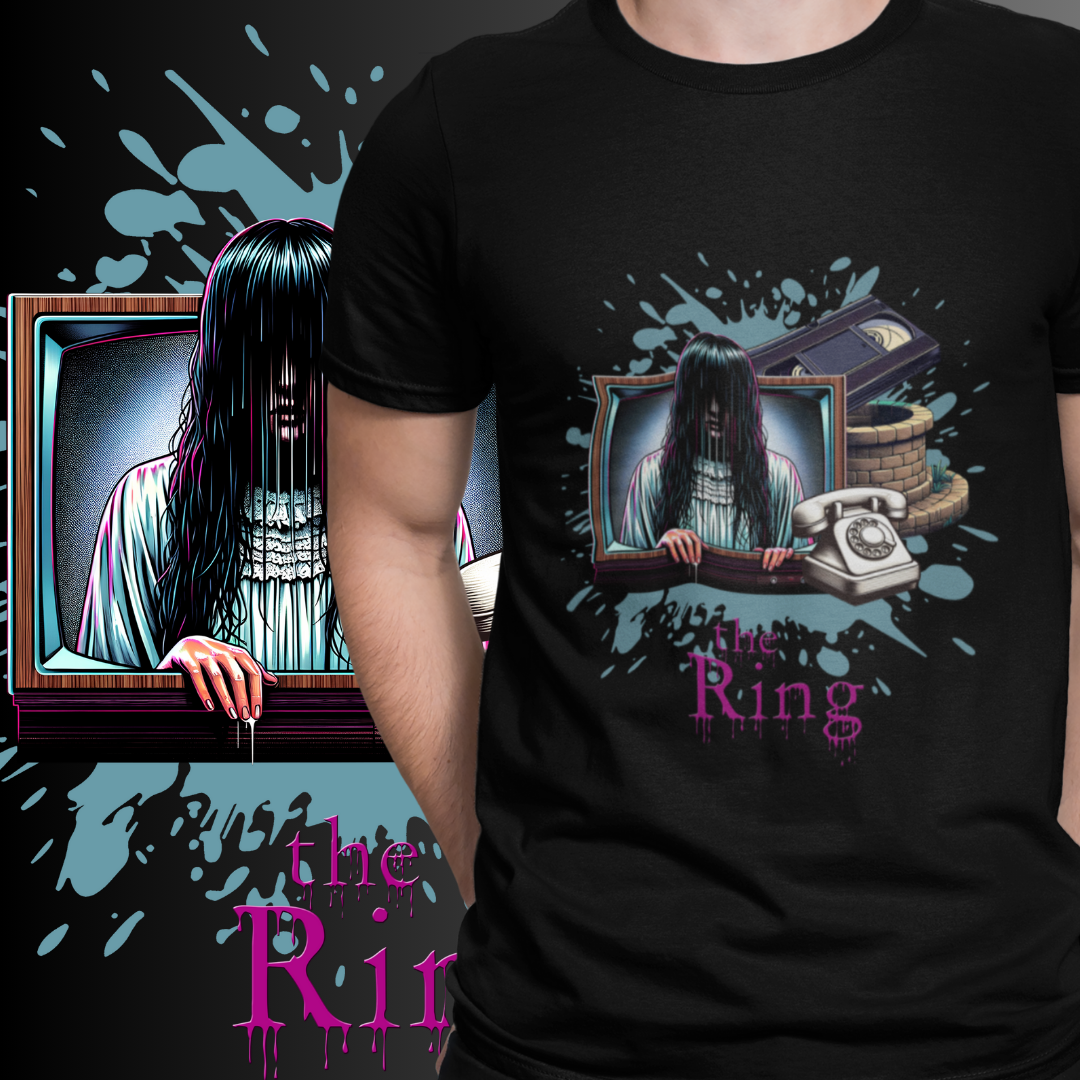 CAMISETA - O CHAMADO (THE RING) - PRETA