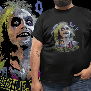 T SHIRT PLUS SIZE BEETLEJUICE BESOURO SUCO