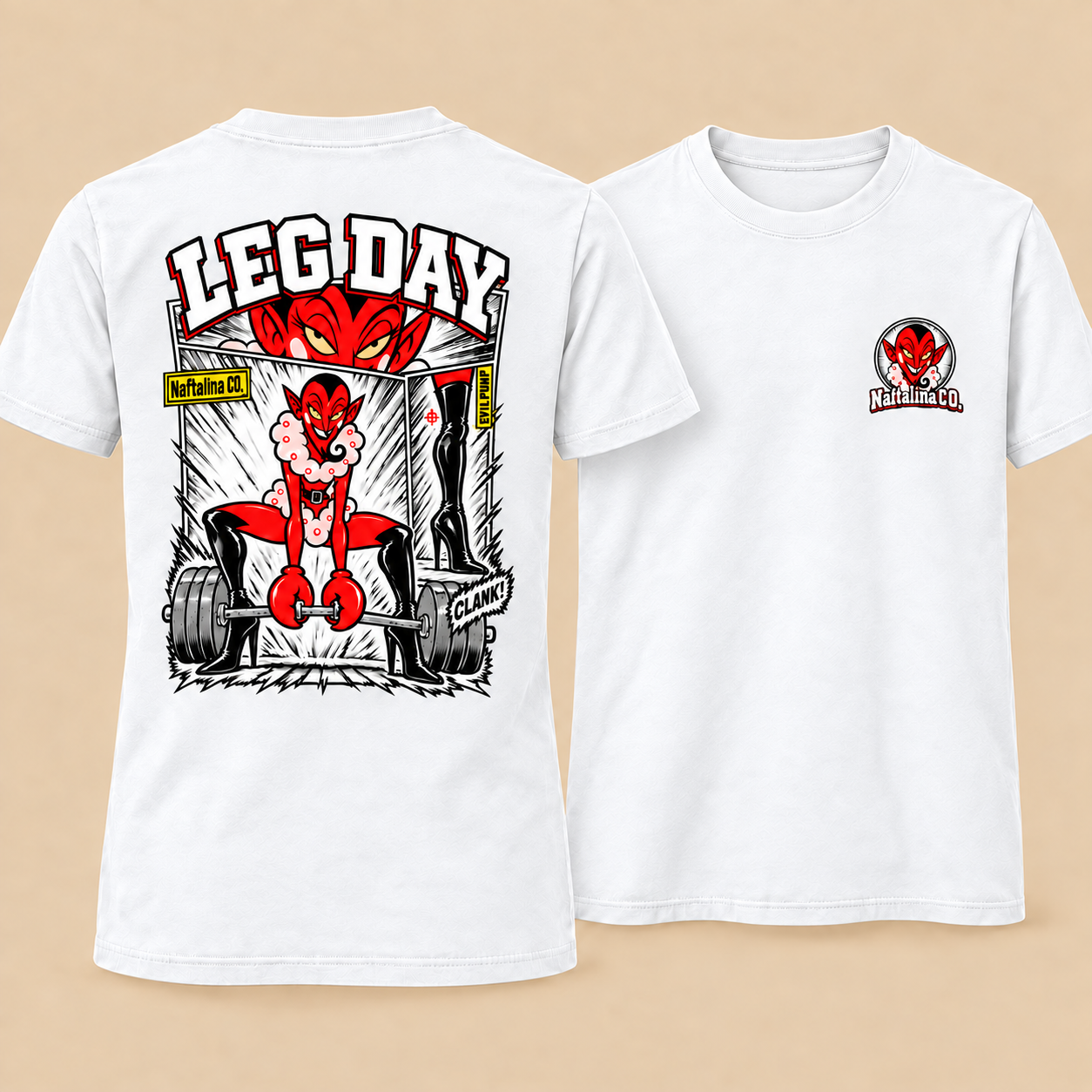 Nome do produto: Camiseta ELE Leg Day - Toon Training