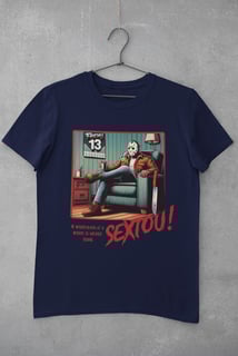 Nome do produto CAMISETA - SEXTOU COM JASON - COLORS