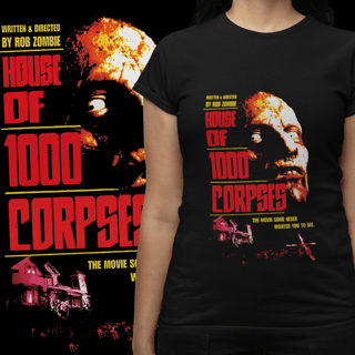 BABY LOOK HOUSE OF 1000 CORPSES - A CASA DOS MIL CORPOS