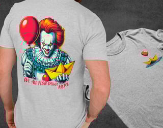 Nome do produto CAMISETA PENNYWISE IT A COISA - FRENTE E COSTAS