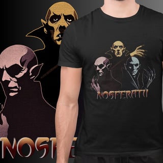 CAMISETA NOSFERATU (PRETA)