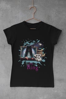 Nome do produto BABY LOOK - O CHAMADO (THE RING) - PRETA