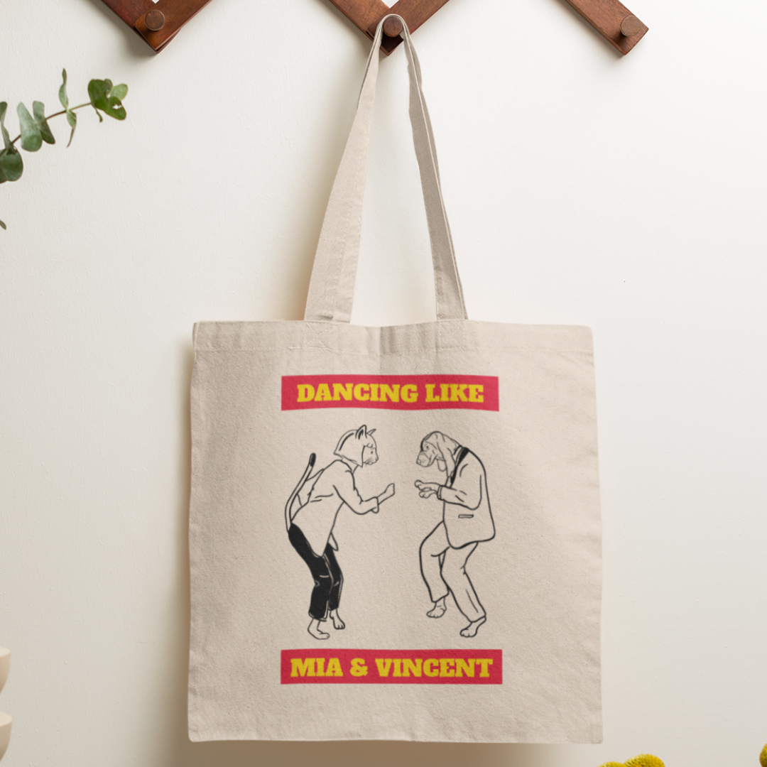 Nome do produto: ECOBAG PULP FICTION MIA & VINCENT