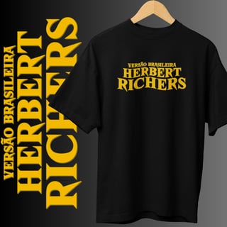Nome do produto CAMISETA OVERSIZED VERSÃO BRASILEIRA HERBERT RICHERS