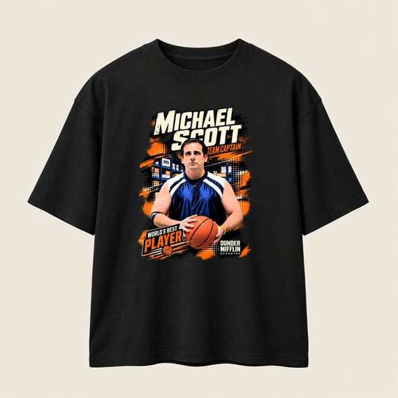 Oversized Michael Scott Basquete - The Office