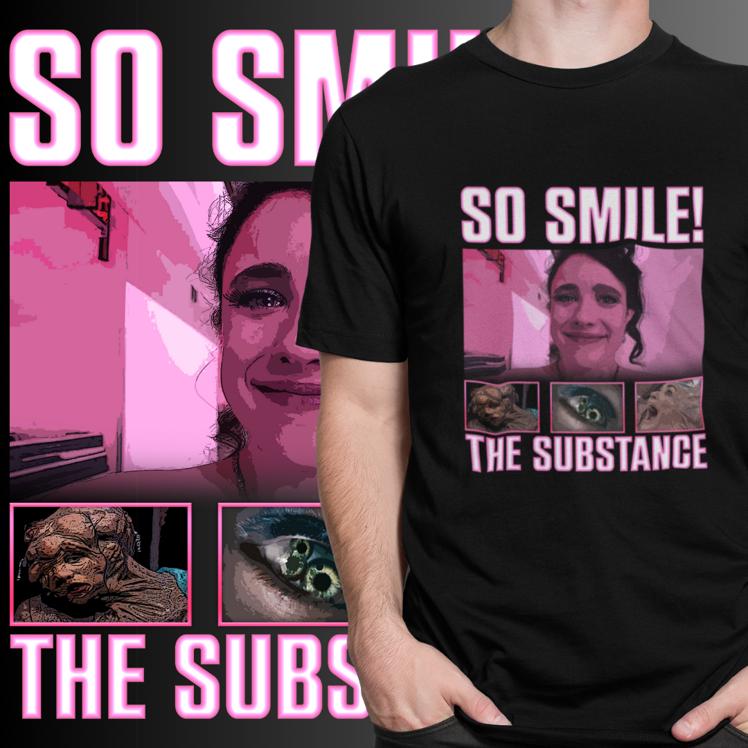 CAMISETA A SUBSTÂNCIA - SO SMILE