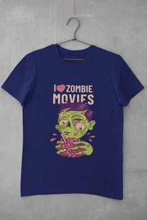 Nome do produto CAMISETA - I LOVE ZOMBIE MOVIES
