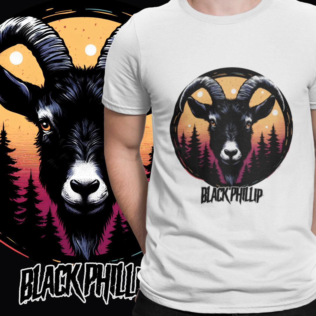 CAMISETA - BLACK PHILLIP - COLORS