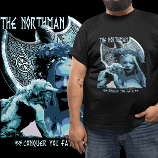 T-SHIRT PLUS SIZE O HOMEM DO NORTE | THE NORTHMAN de ROBERT EGGERS