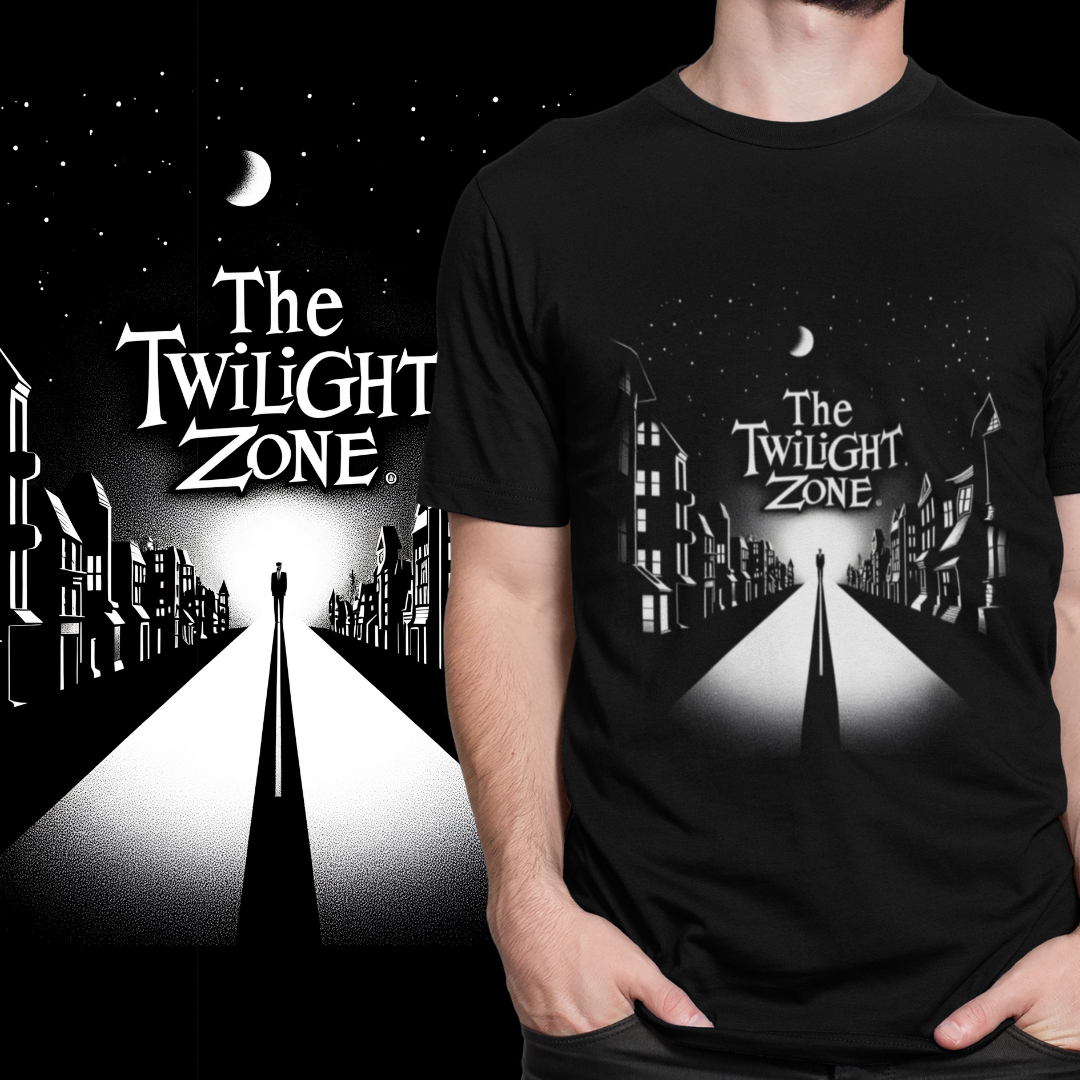 CAMISETA - THE TWILIGHT ZONE (Além da Imaginação)