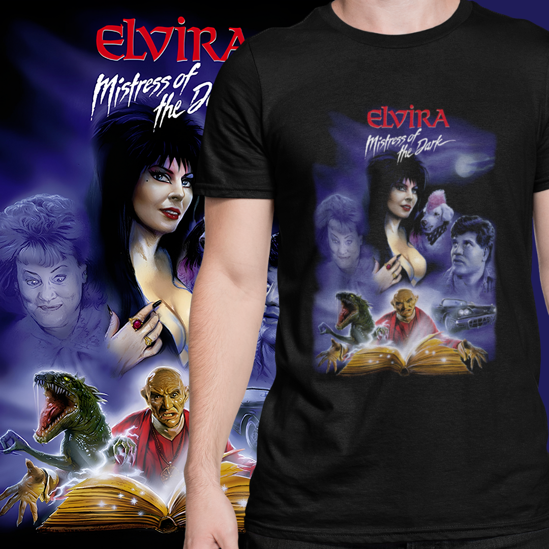 CAMISETA - ELVIRA - PRETA