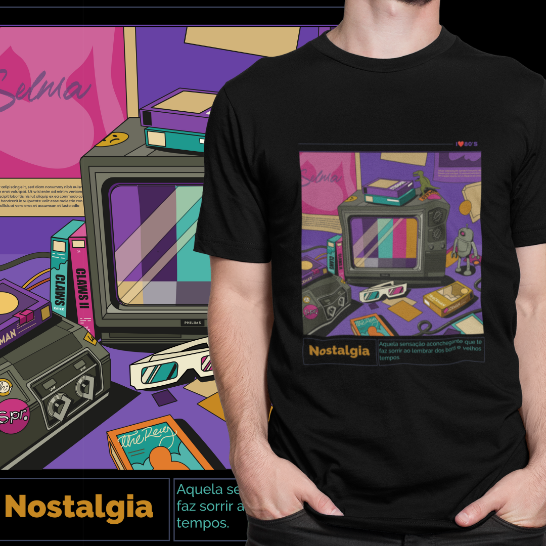 CAMISETA - NOSTALGIA