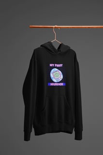 Nome do produto MOLETOM CANGURU - MY FIRST MURDER (TAMAGOTCHI)