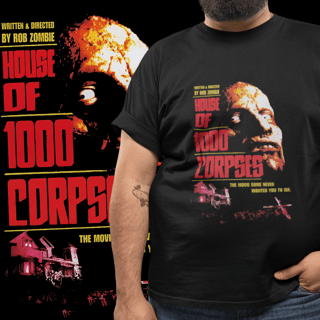 T SHIRT PLUS SIZE HOUSE OF 1000 CORPSES - CASA DOS 1000 CORPOS