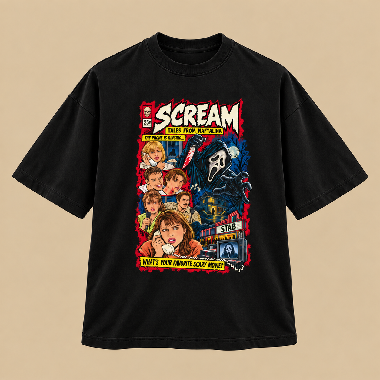 Oversized Scream (Pânico) - Tales from Naftalina
