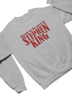 Nome do produto MOLETOM - BASEAD ON THE NOVEL BY STEPHEN KING