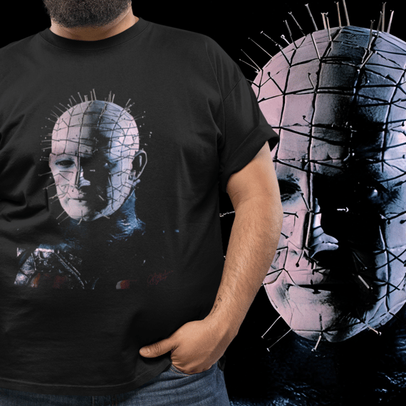 T-SHIRT PLUS SIZE PINHEAD HELLRAISER | VQA