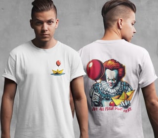 Nome do produto CAMISETA PENNYWISE IT A COISA - FRENTE E COSTAS