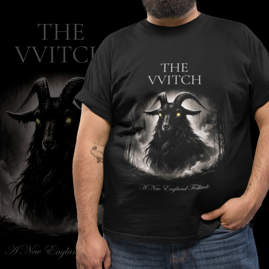 Nome do produto: T-SHIRT PLUS SIZE BLACK PHILLIP - A BRUXA de ROBERT EGGERS