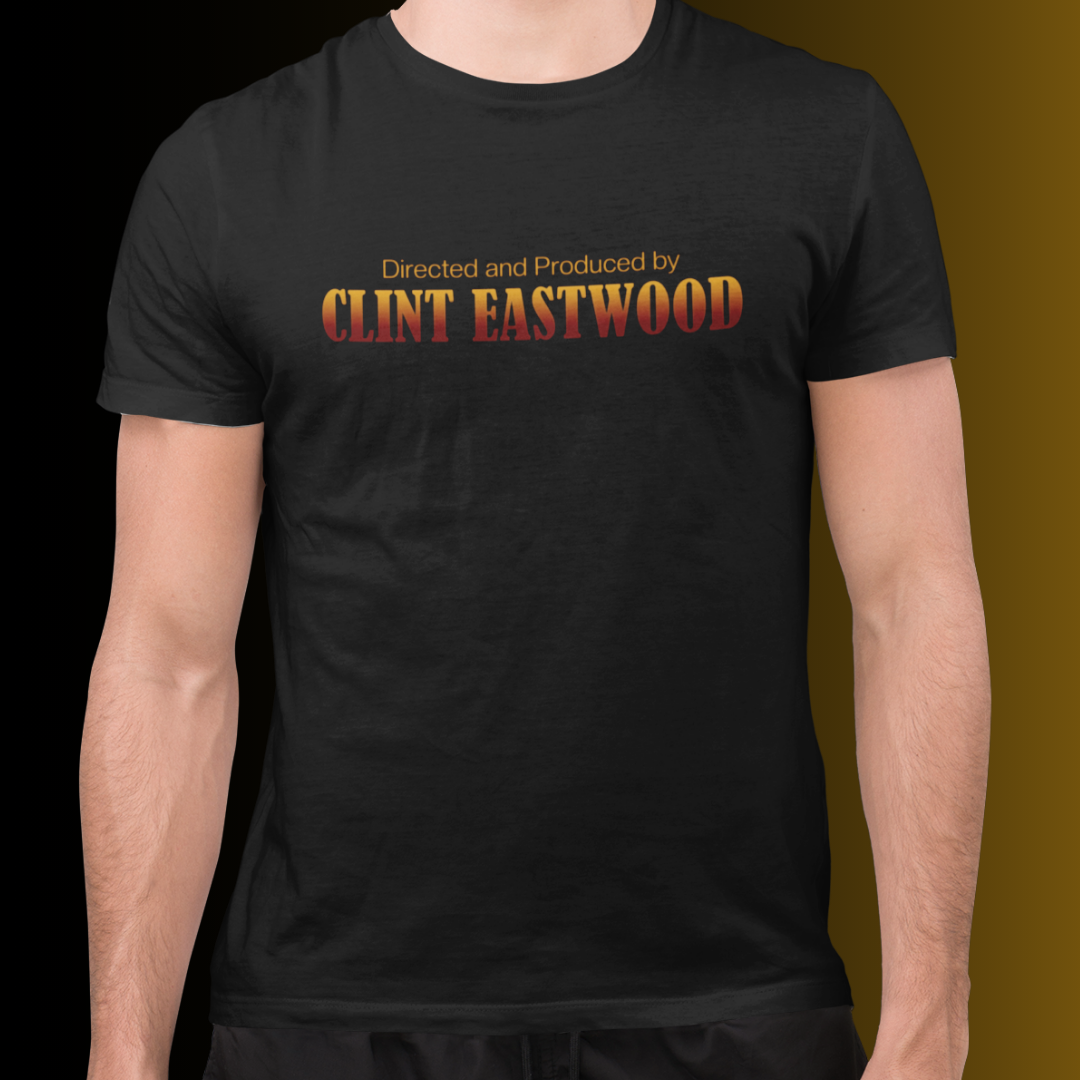 CAMISETA - CLINT EASTWOOD (DIRECTED AND PRODUCED BY)