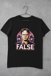 Nome do produto CAMISETA - DWIGHT: FALSE - THE OFFICE (Preta)