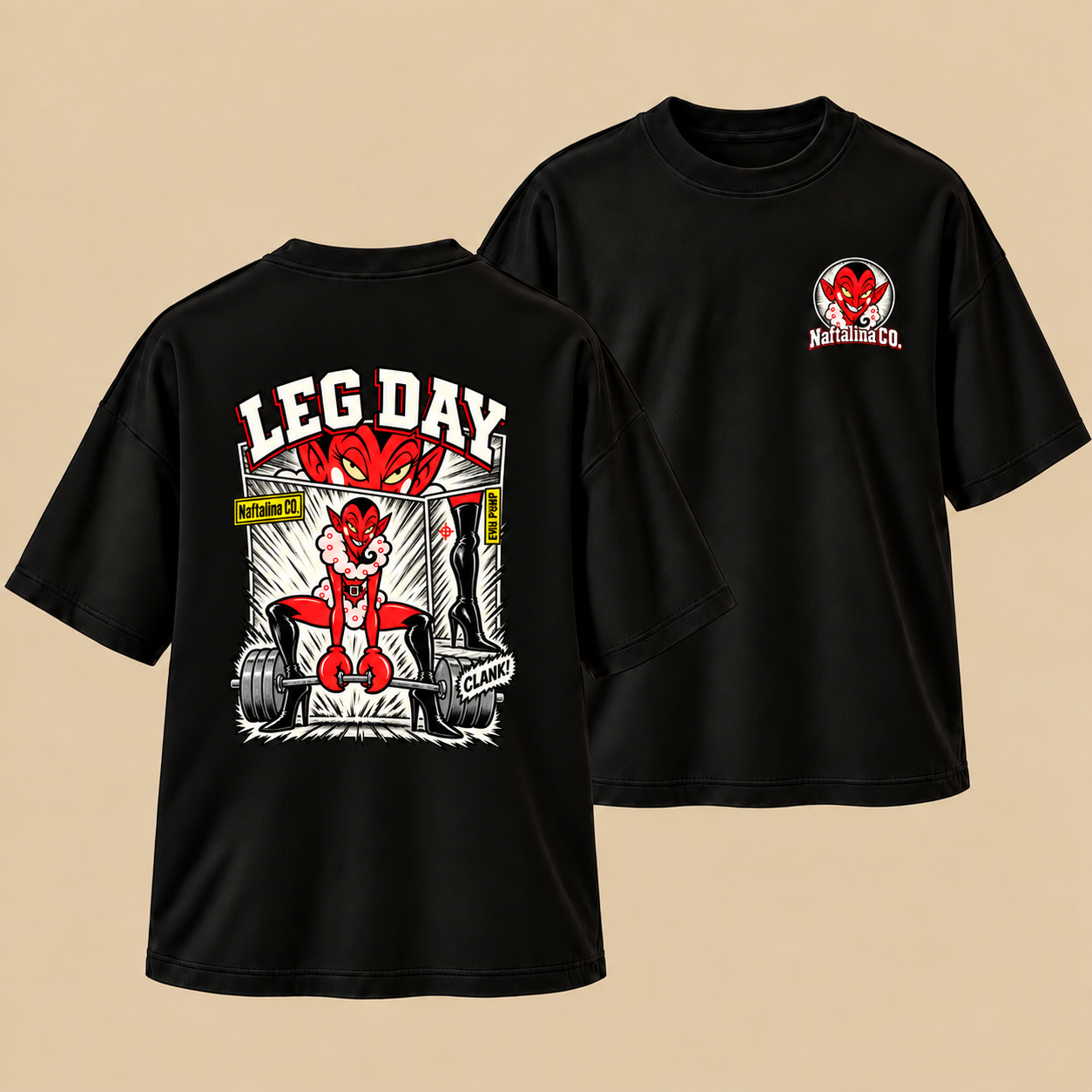 Oversized ELE Leg Day - Toon Training