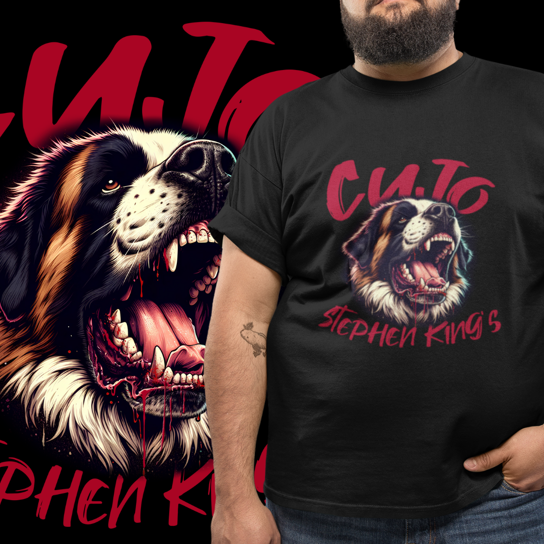 PLUS SIZE - CUJO - STEPHEN KING - PRETA