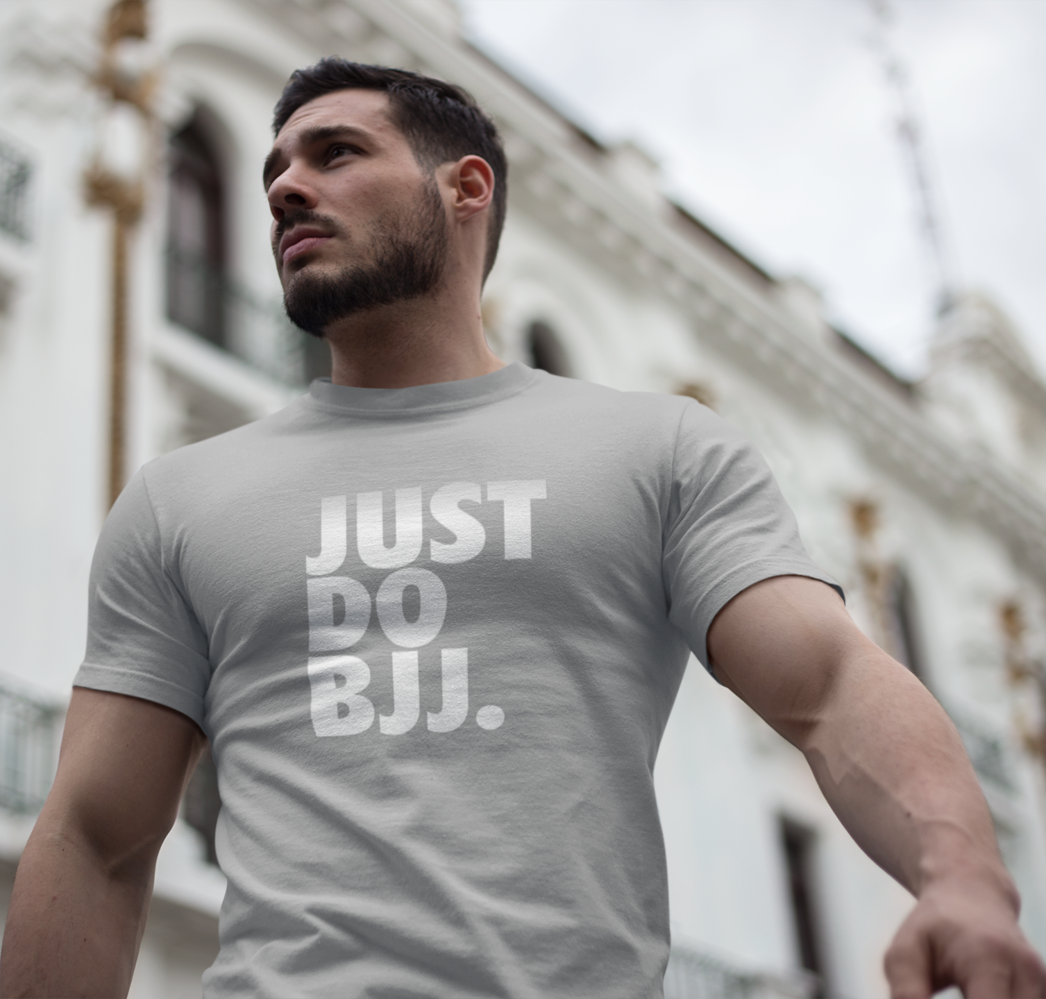 T SHIRT ESTONADA - JUST DO BJJ