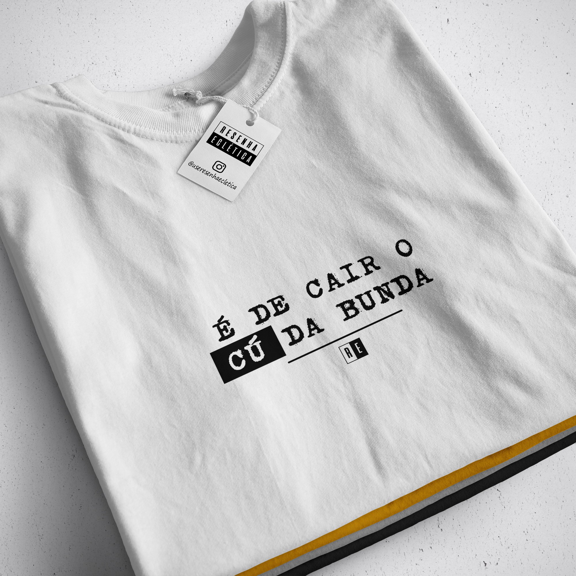 Camiseta Masculina É de cair o cú