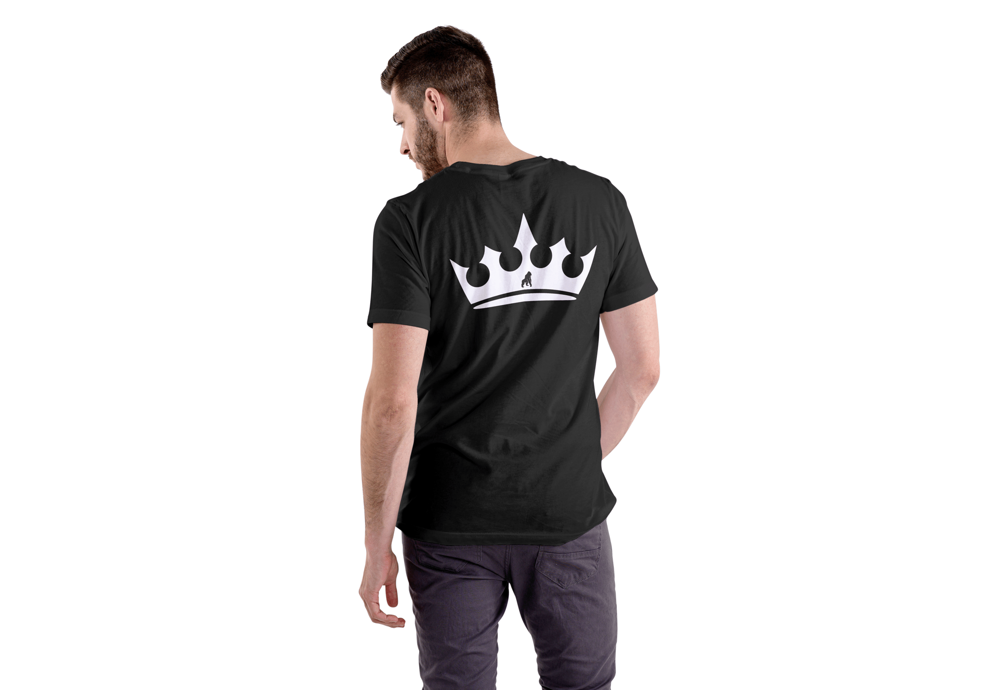 Camiseta King Life Coroa white