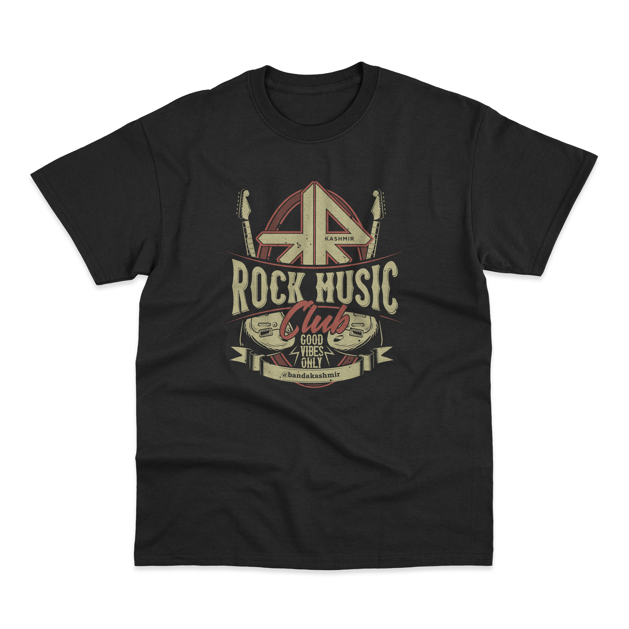 CAMISETA KASHMIR ROCK MUSIC CLUB