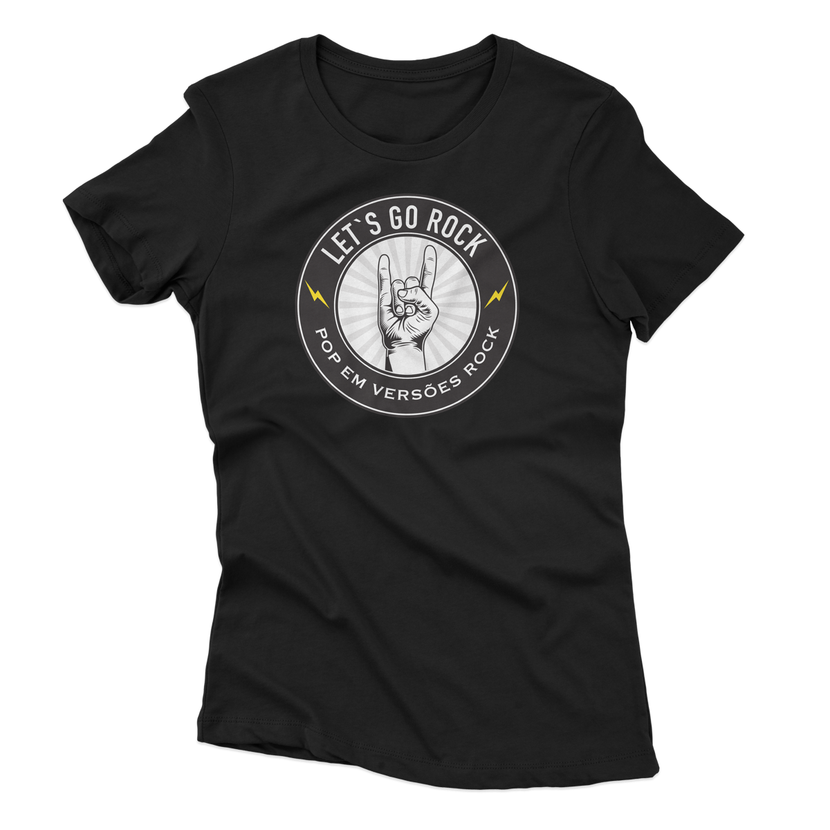 Nome do produto: BABY LONG LET\'S GO ROCK - LOGO