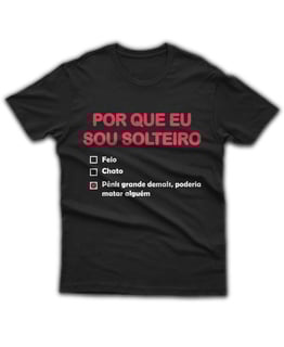 Nome do produto POR QUE EU SOU SOLTEIRO