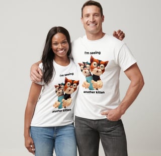 Nome do produto Camiseta Feminina Gatinho Zoiudo 100% Algodão Qualidade Premium
