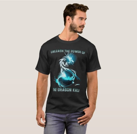 Camiseta Dragon Kali 100% Algodão Qualidade Premium