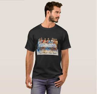 Nome do produto Camiseta Santa Ceia 100% Algodão Qualidade Premium