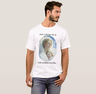 Nome do produto Camiseta a Mãe 100% Algodão Qualidade Premium