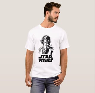 Camiseta Star 100% Algodão Qualidade Premium