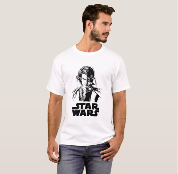 Camiseta Star 100% Algodão Qualidade Premium
