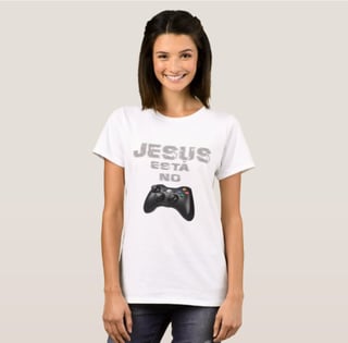 Nome do produto Camiseta Femiina Jesus no Controle 100% Algodão Qualidade Premium