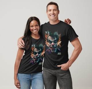 Nome do produto Camiseta Feminina Joker 100% Algodão Qualidade Premium