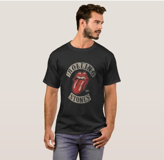 Camiseta Rolling 100% Algodão Qualidade Premium