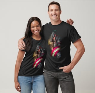 Nome do produto Camiseta Capitão 100% Algodão Qualidade Premium