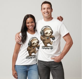 Nome do produto Camisa Preguiça Curtindo 2B 100% Algodão Qualidade Premium