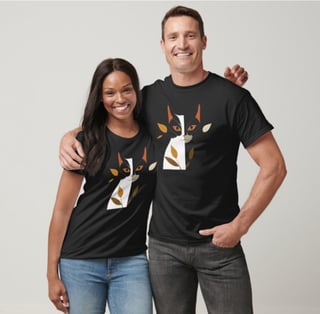 Camiseta Gato Preto 100% Algodão Qualidade Premium