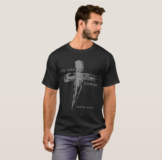 Camiseta Isaias 100% Algodão Qualidade Premium